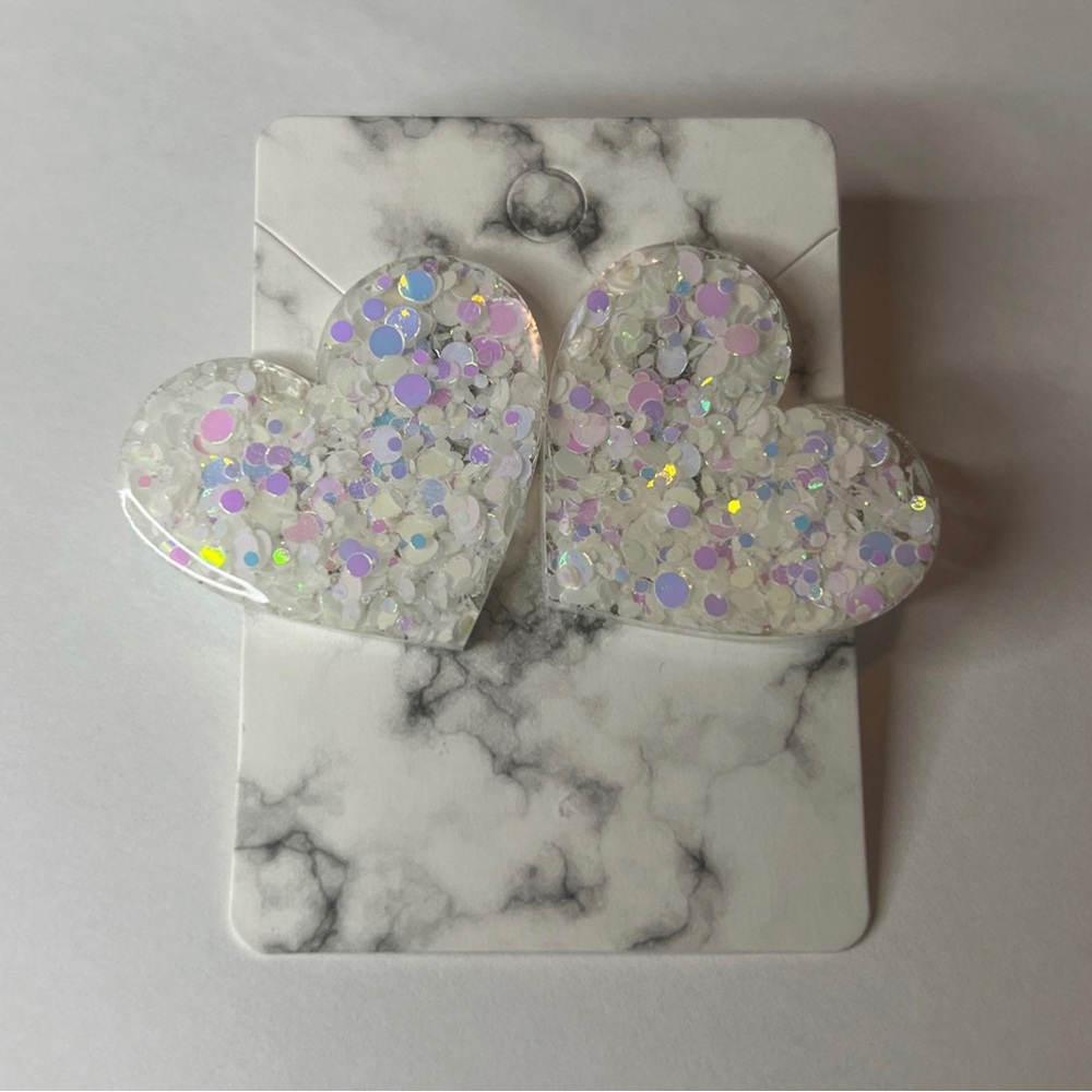Jumbo Heart Earrings